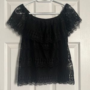 Women’s off shoulder top from Suzy Shier